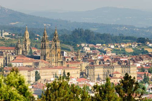 Santiago de Compostela Cathedral, Camino de Santiago, Spain